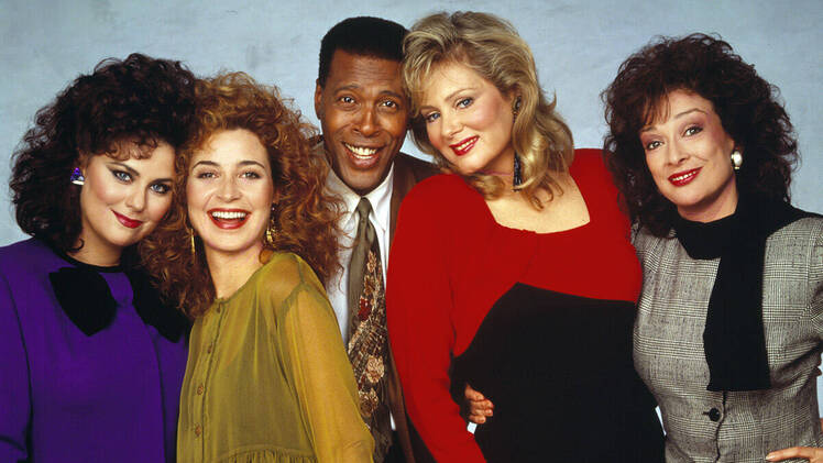 Designing Women behind the scenes