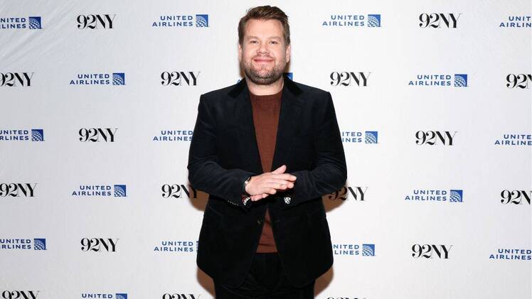 James Corden attends James Corden in Conversation with MTV's Josh Horowitz at 92NY on December 16, 2022 in New York City