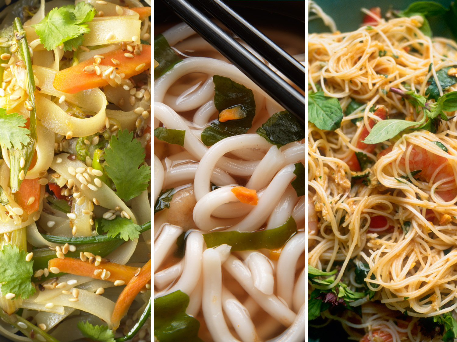 types of asian noodles