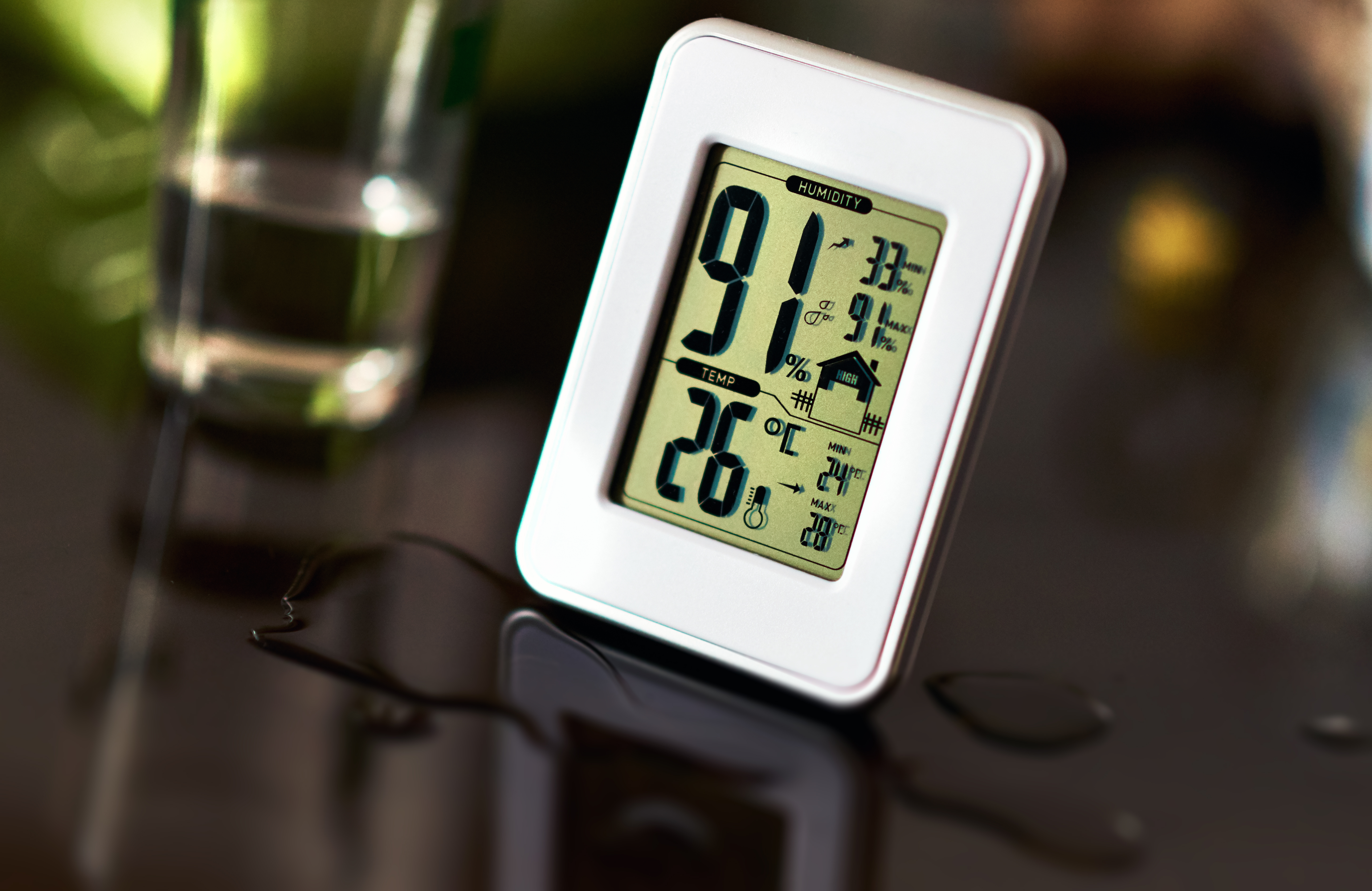 measuring humidity in your home