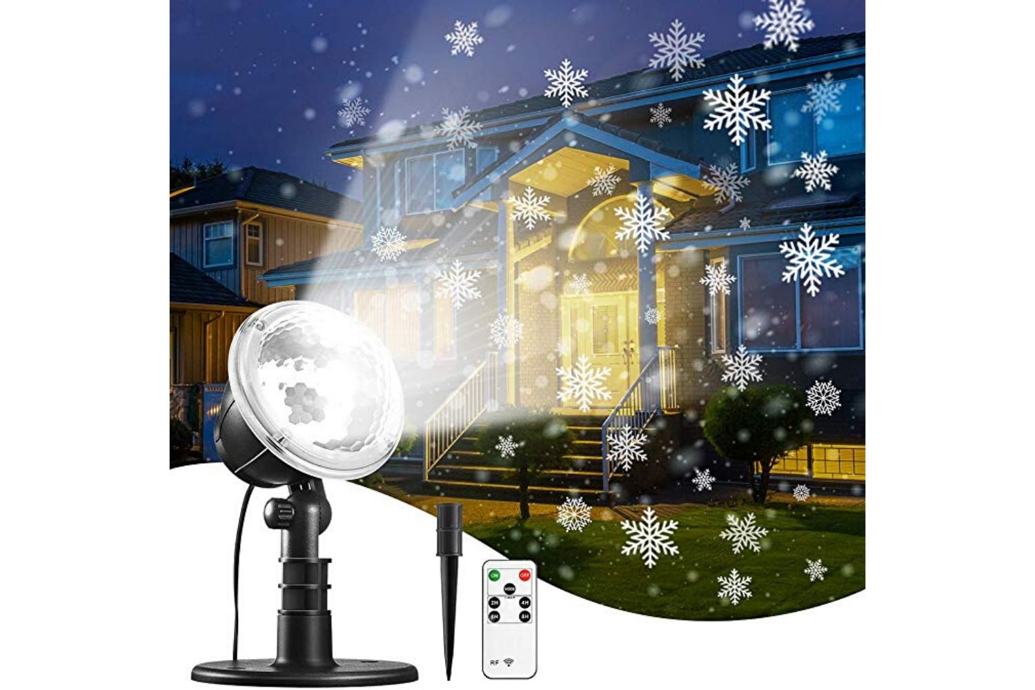 christmas light projector for house