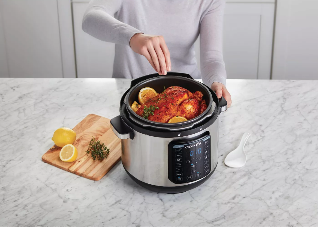 Crock Pot Pressure Cooker On Sale! 10QT ONLY $59.99!