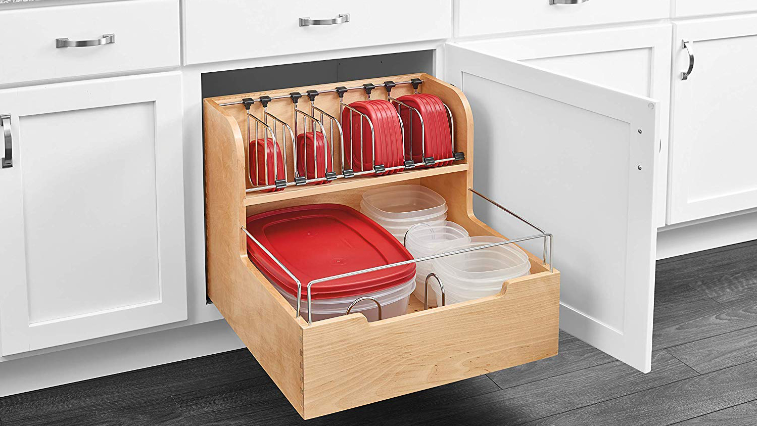 Pull Out Spice Rack: This Genius Hack Saves Your Back!