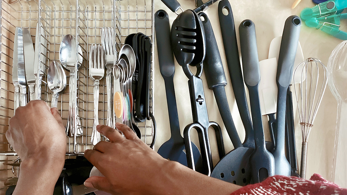 How To Organize A Silverware Drawer - Organized-ish