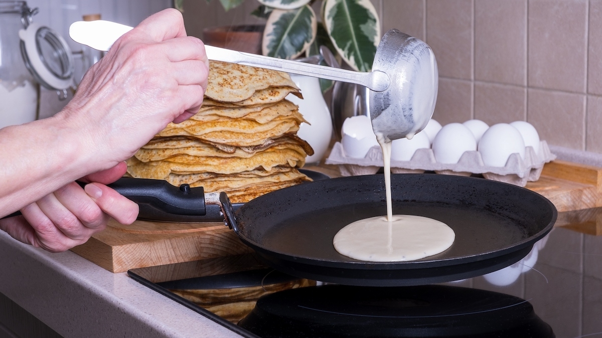 Stovetop Waffle Pancake Pan