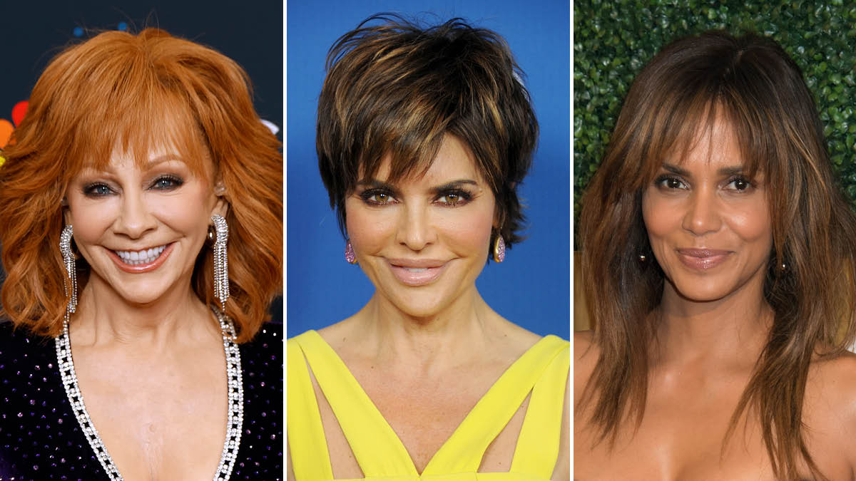 50 Different Haircuts for Women : Medium Length Haircut + Curtain Bangs