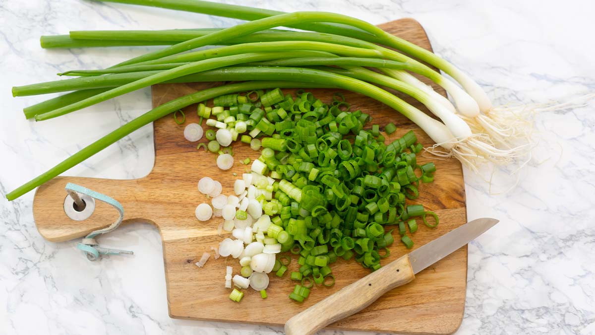 How to store green onions