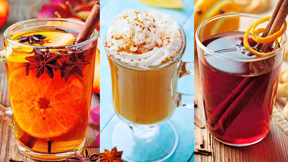 https://www.firstforwomen.com/wp-content/uploads/sites/2/2022/11/three-holiday-cinnamon-drinks-cinnamon-citrus-cider-pumpkin-latte-and-mulled-wine.jpg