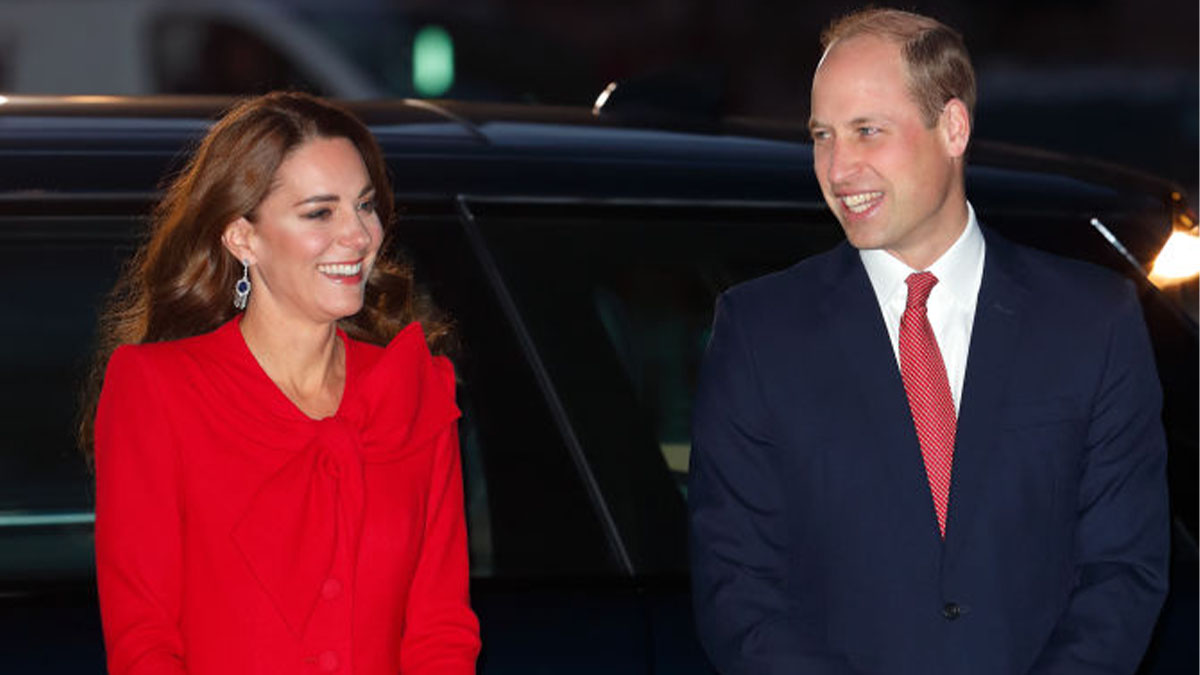 Kate and William at her Christmas carol concert