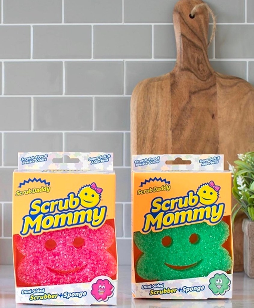 Scrub Daddy - Scrub Daddy Scrub Mommy Dual-Sided Scrubber + Sponge