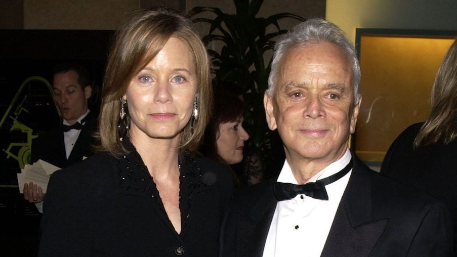 Susan Dey and husband Bernard Sofronski in 2003