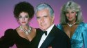 Joan Collins, John Forsythe, Linda Evans, 'Dynasty' 1981