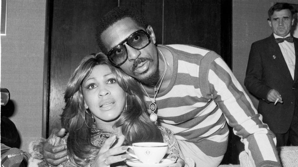 Tina Turner and Ike Turner in 1975