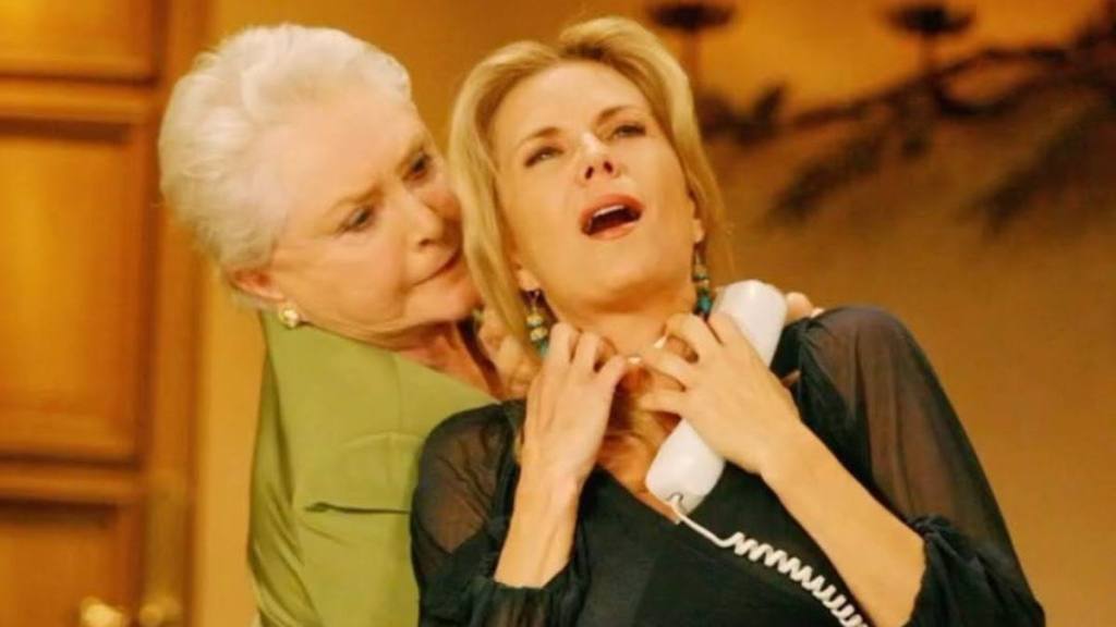 Bold beautiful blonde katherine kelly lang and susan flannery as brooke and Stephanie