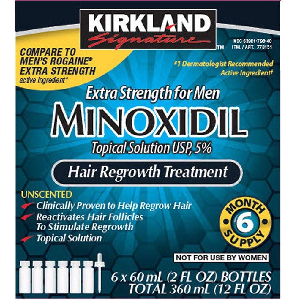 Kirkland 5% Extra-Strength for Men Minoxidil