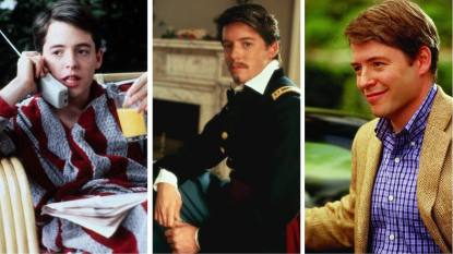 matthew broderick movies: 'Ferris Bueller’s Day Off' (1986), 'Glory' (1989) and 'The Stepford Wives' (2004).