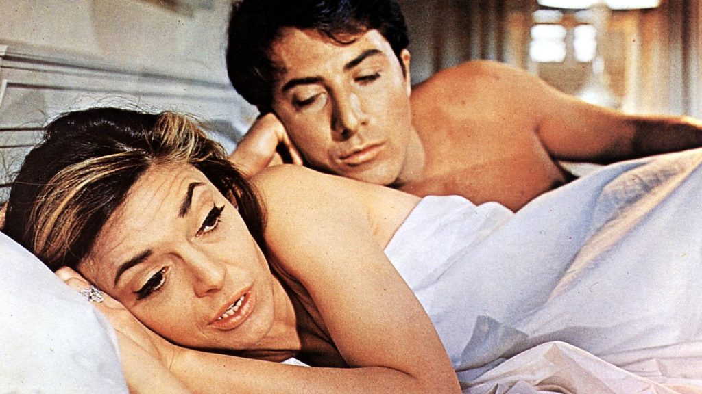 Anne Bancroft and Dustin Hoffman, The Graduate, 1967