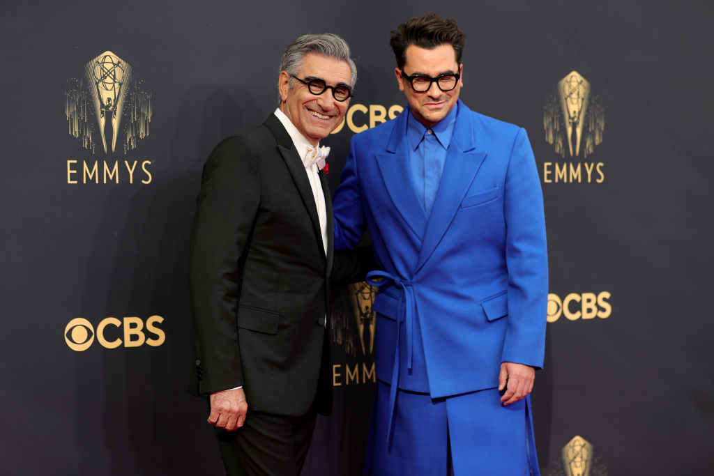 Eugene and Dan Levy to Host the 2024 Emmy Awards FatherSon Gig