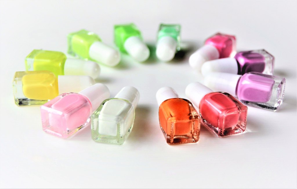 nail polish bottles