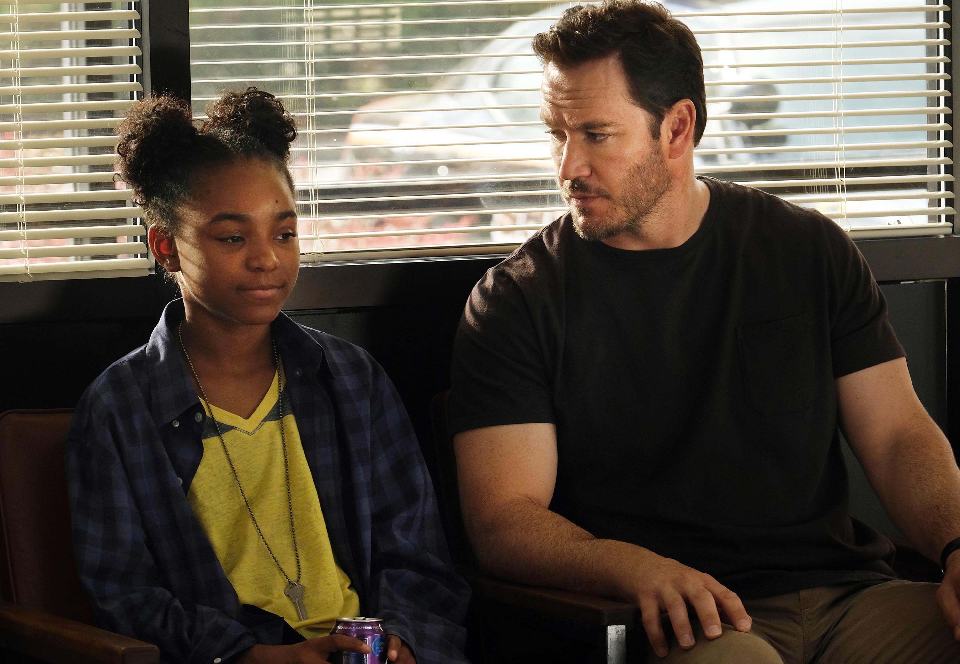 Saniyya Sidney and Mark-Paul Gosselaar in 'The Passage'