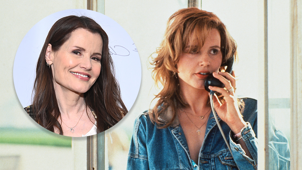 Geena Davis Then And Now