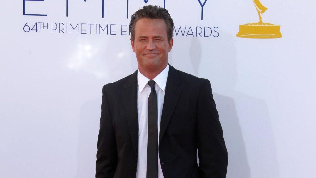 Matthew Perry at the 2012 Emmys