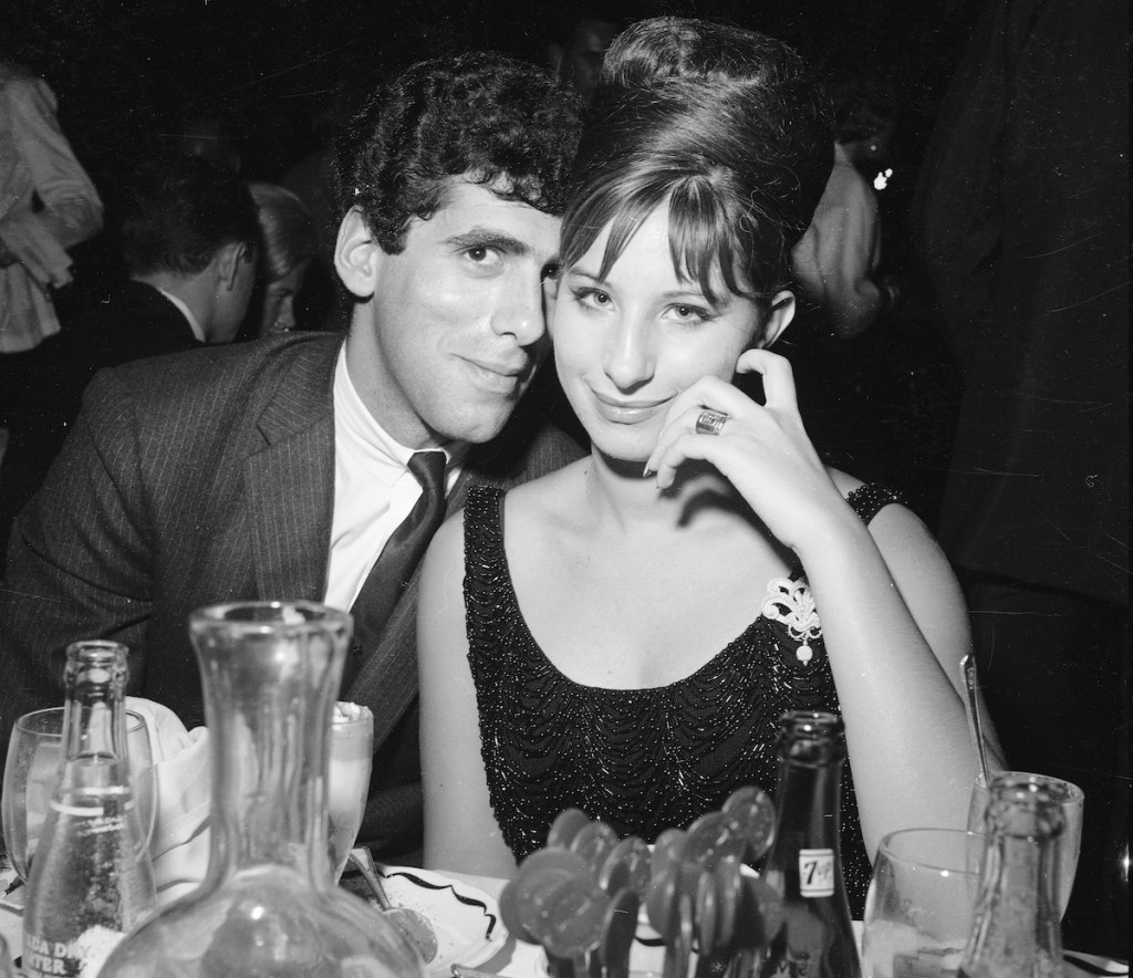 Elliott Gould and Barbra Streisand in 1964