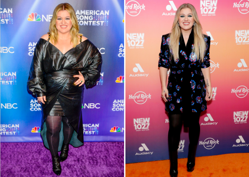Kelly Clarkson Weight Loss Inspiring Before and After Photos First