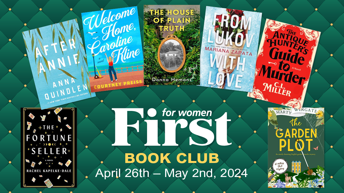 FIRST Book Club April 26th May 2nd, 2024 First For Women