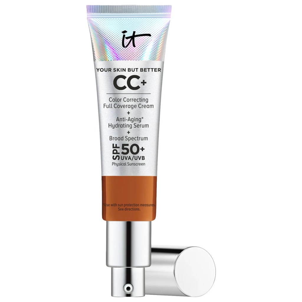 IT Cosmetics CC+ Cream Full Coverage Color Correcting Foundation with SPF 50+