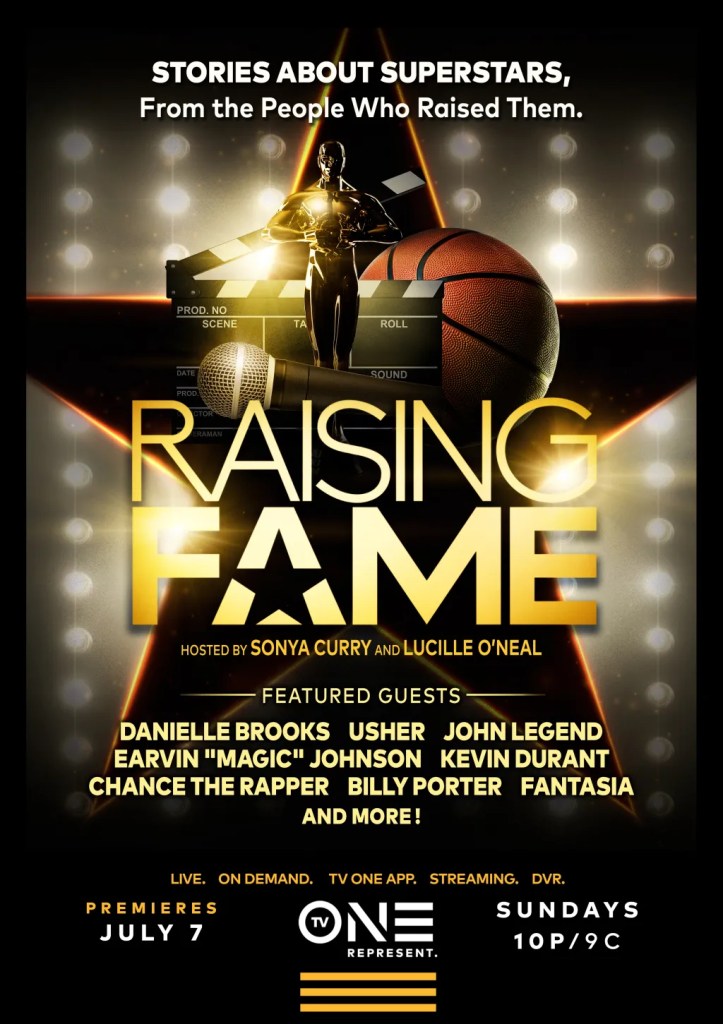 Raising Fame show poster