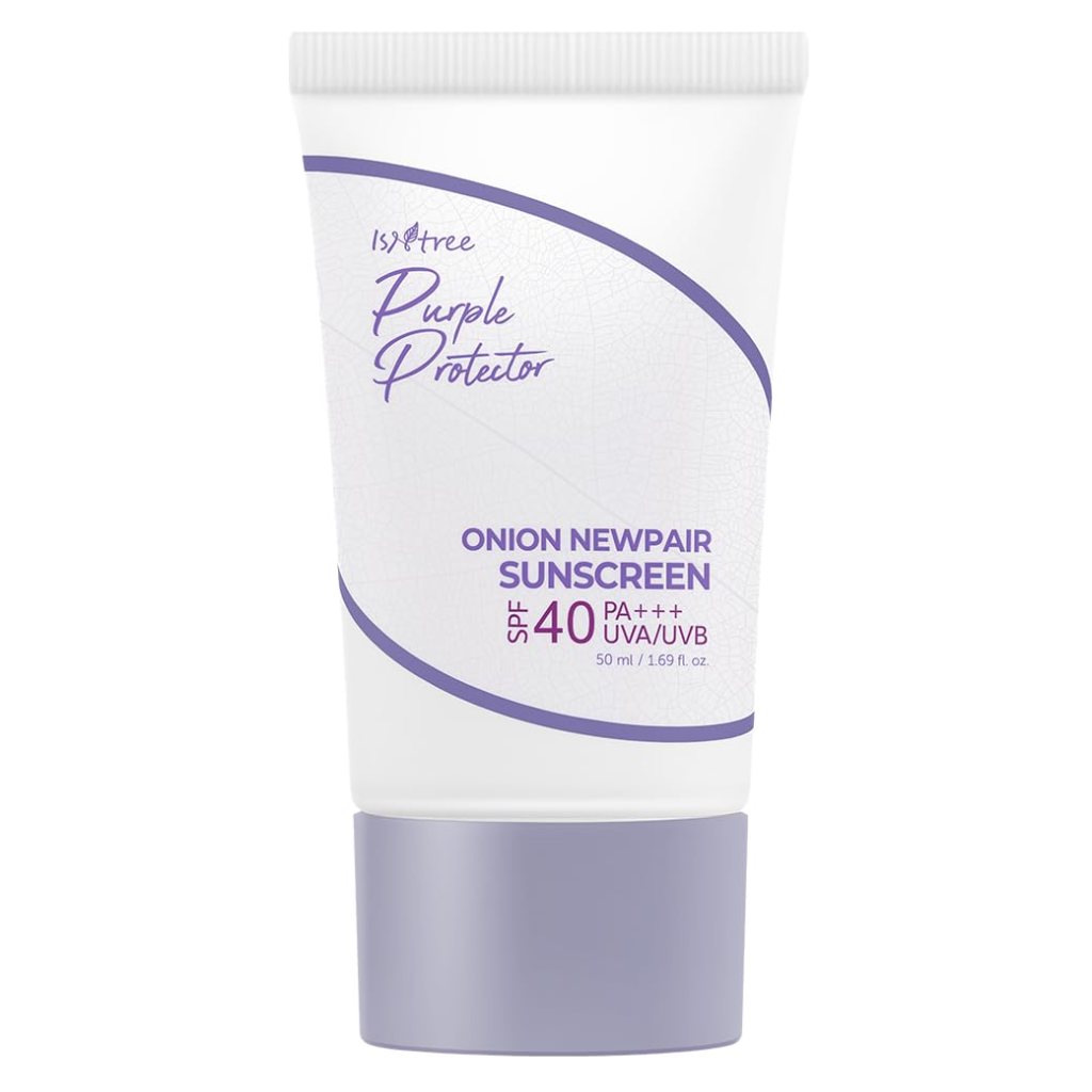 Isntree Purple Protector Onion Newpair Sunscreen SPF 40