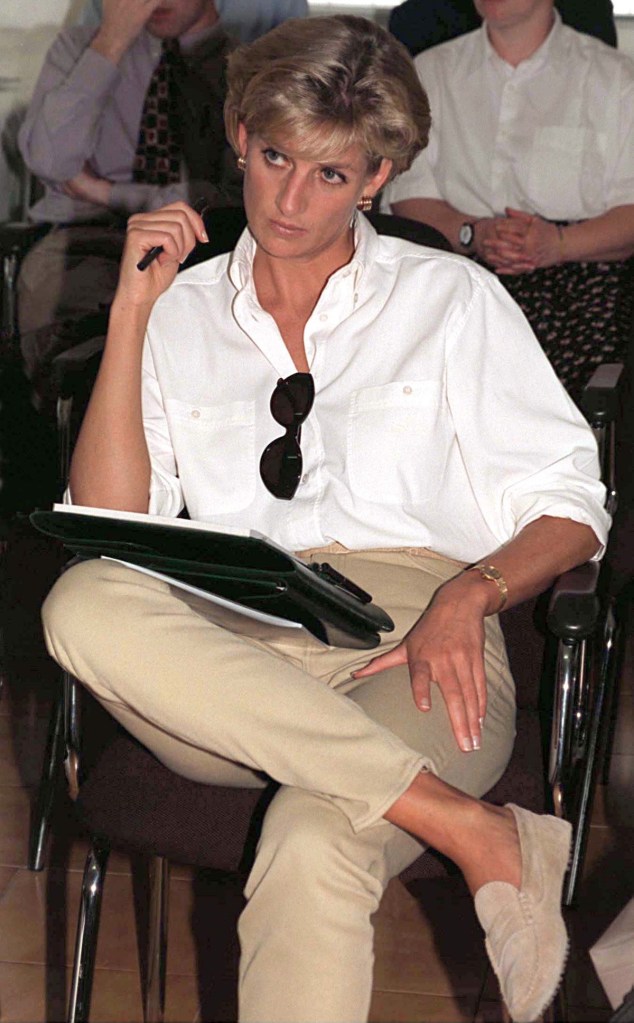 The princess in khakis in 1997