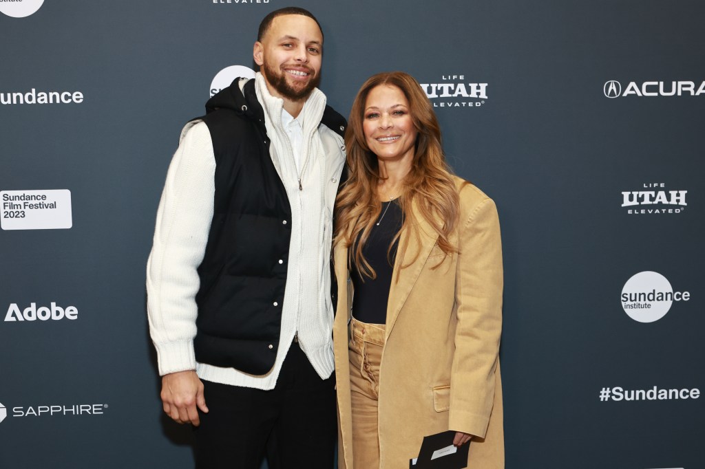 Stephen Curry and Sonya Curry at the 2023 Sundance Film Festival